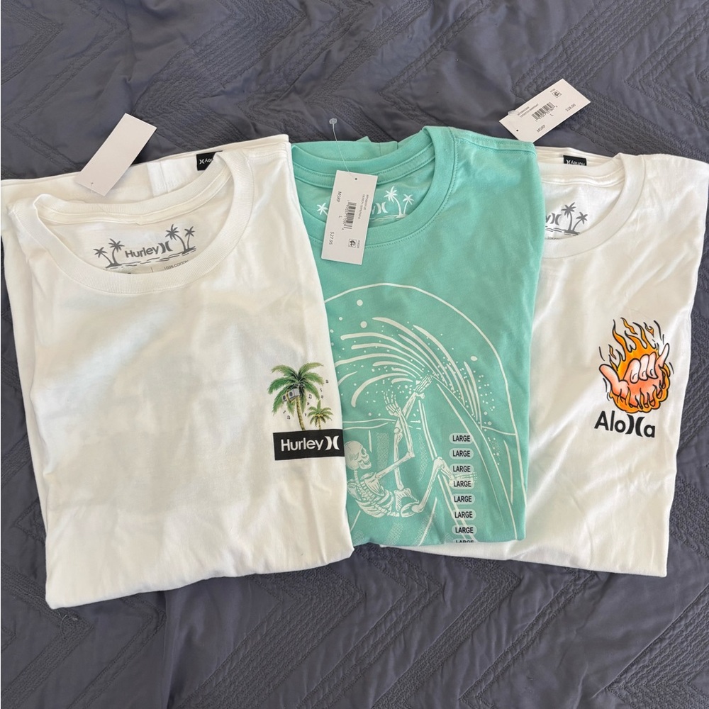 NWT Hurley Graphic Tees